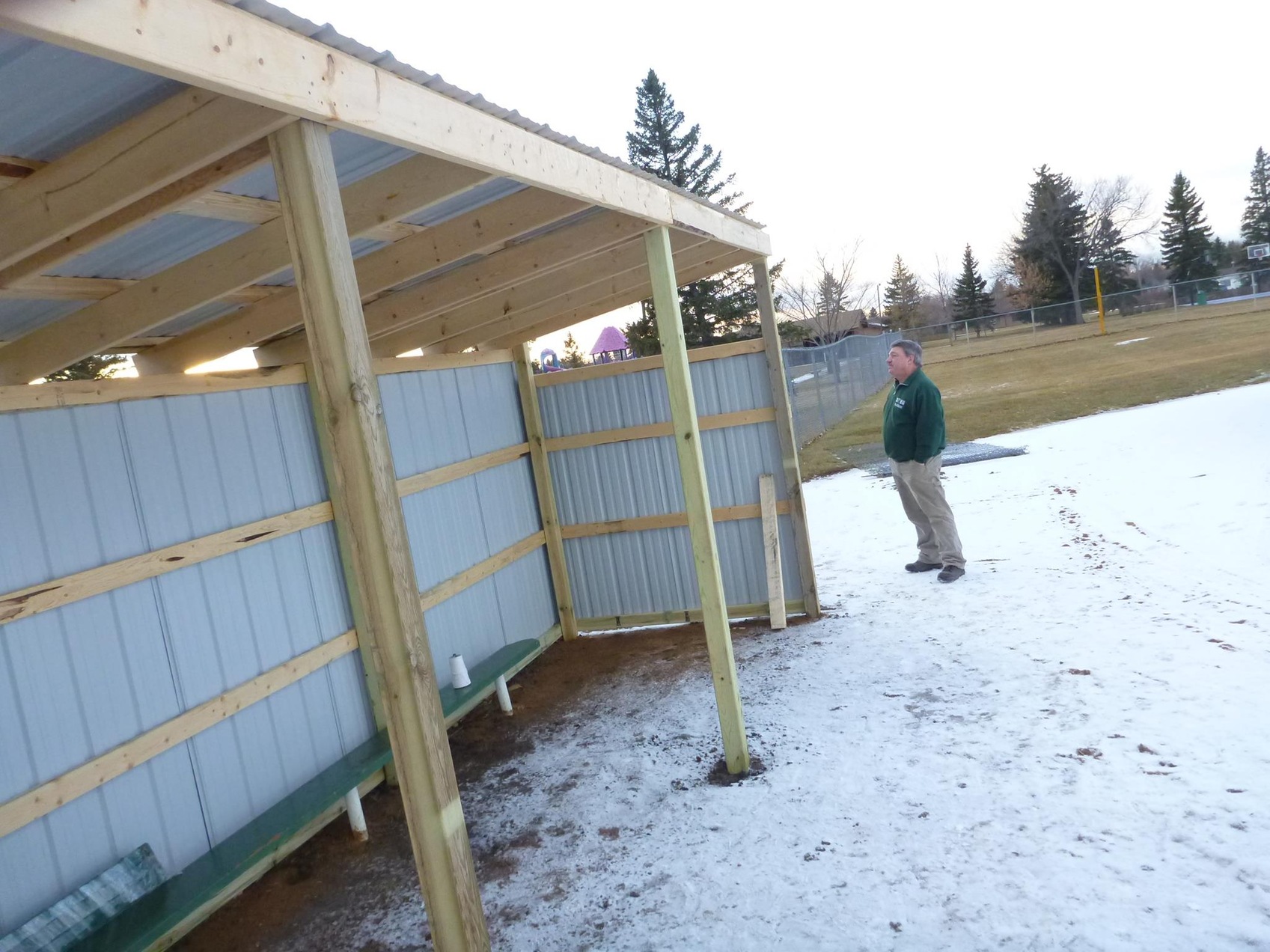 New Dugouts at Tommy Turtle Park