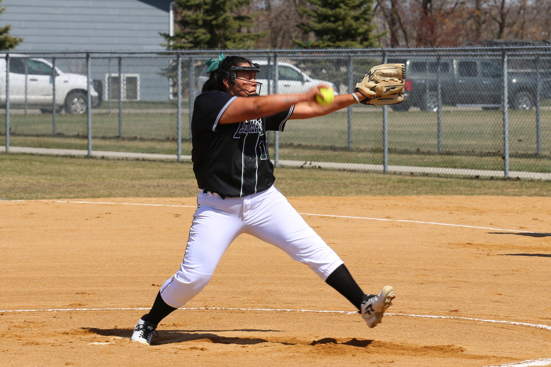Redshirt freshman Randee Charlo has been named the MonDak Player of the Week and the NJCAA Pitcher of the Week for her 29 strikeouts in 14 innings pitched last weekend.
