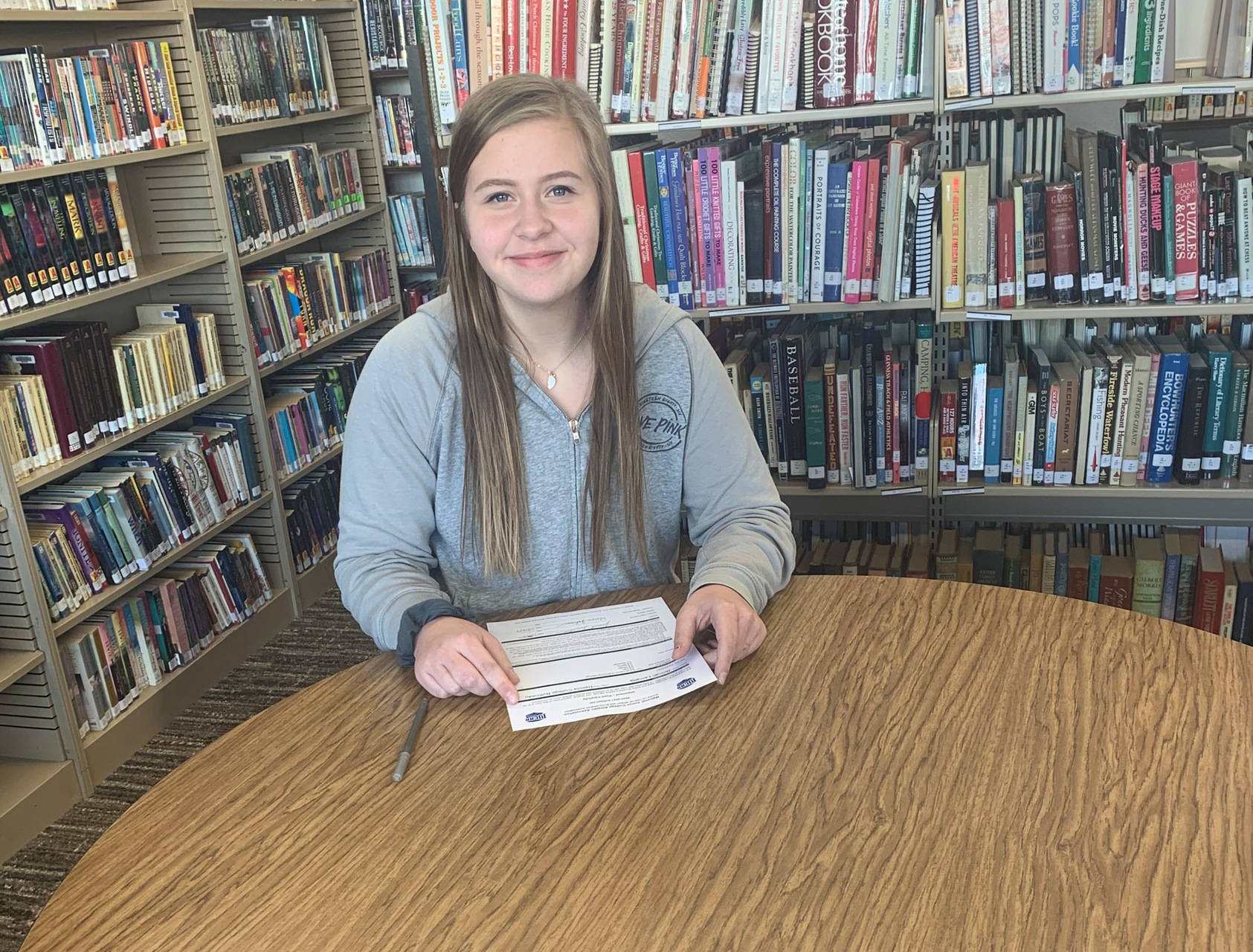 Fessenden-Bowden Senior Jennah Lematta signs an NJCAA Letter of Intent to play softball for the Ladyjacks in the 2020-21 season.
