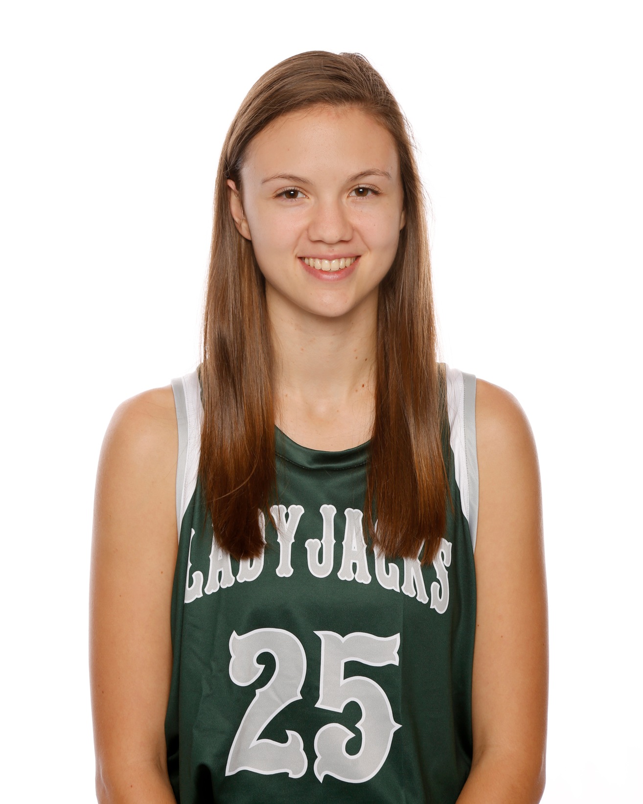 Freshman Kinze Martinson of Rolette, ND scored a season high 12 points for the Ladyjacks vs Trinity Bible College.