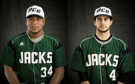 Victor Terrero (left) and Nick Sumstine named All Mon-Dak